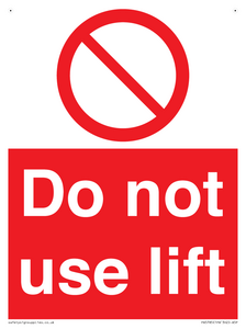 Do not use lift